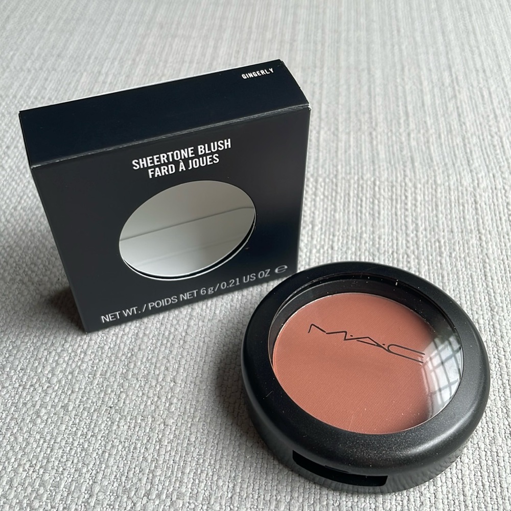 MAC Sheertone Blush in Shade GINGERLY, .21 oz